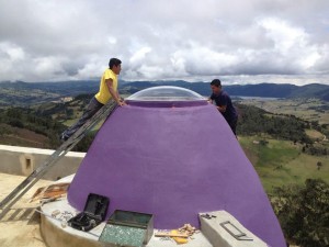 superadobe Vallejo lucernario